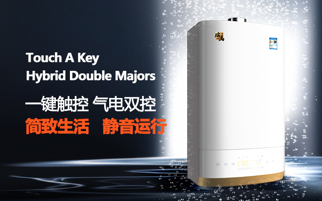 雙能源壁掛爐，省氣25%